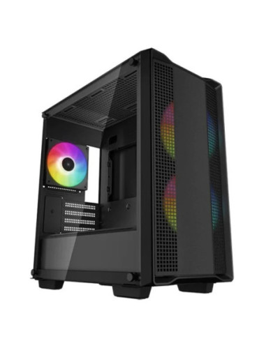 Caja ordenador gaming deepcool cc360 negro