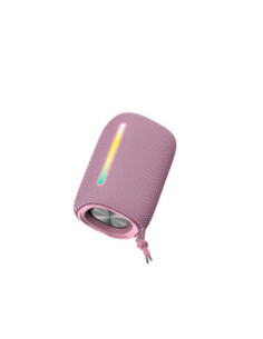 Altavoz bluetooth forever bs - 10 led pink