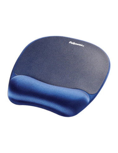 Alfombrilla con reposamuñecas fellowes memory foam