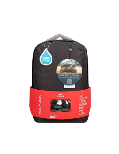 Mochila rivacase bundle 7563 portatil 15.6 pulgadas
