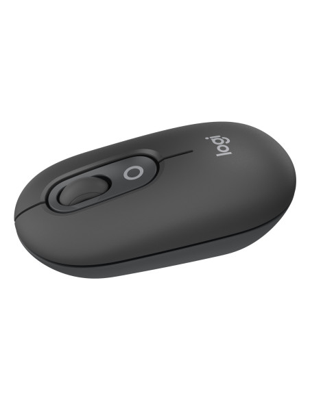 Raton inalambrico logitech pop mouse grafito