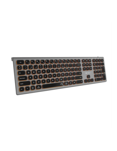 Teclado subblim master iluminado ext inalambrico