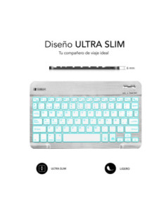 Teclado tablet subblim sub - kbt - smbl30 inalambrico