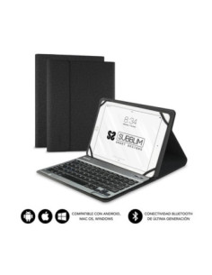 Funda + teclado subblim teclado 10.1 pulgadas