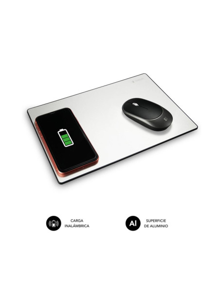 Alfombrilla cargador subblim mousepad wireless charger