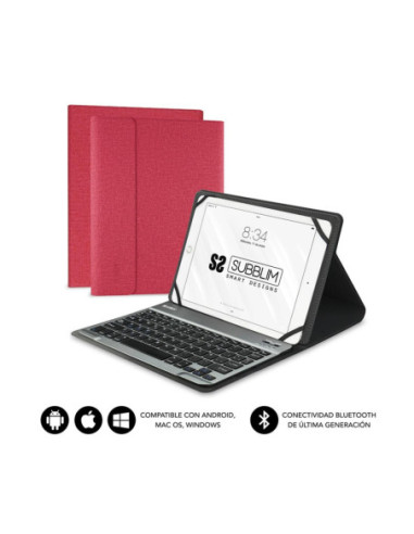 Funda + teclado subblim keytab pro