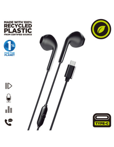 Auriculares muvit e58 usb tipo c