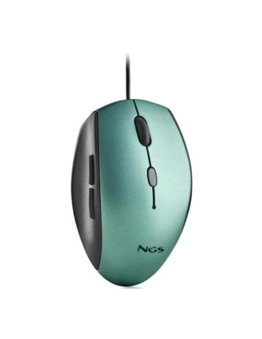 Raton ngs wired ergo silent mouse