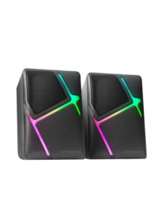 Altavoces mars gaming ms - h rgb negro