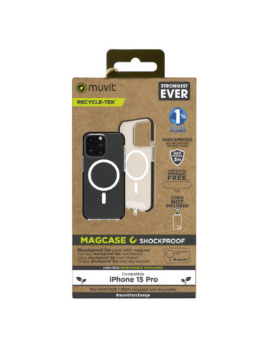 Funda muvit recycletek magsafe shockproof 3m