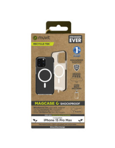 Funda muvit recycletek magsafe shockproof 3m