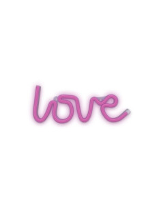 Lampara forever neon led love pink