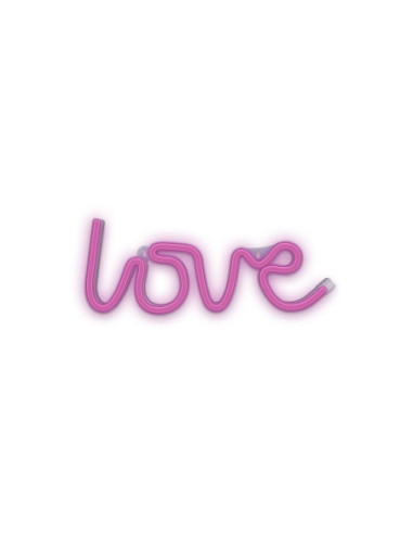 Lampara forever neon led love pink