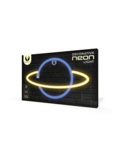 Lampara forever neon led saturn yellow