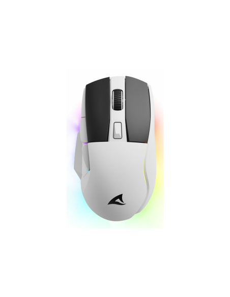 Raton gaming sharkoon skiller sgm50w blanco