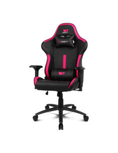 Silla gaming drift dr350 negro rosa