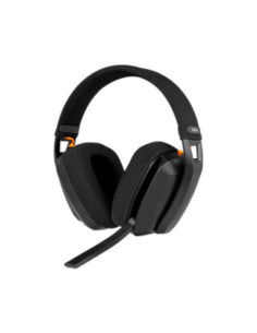 Auriculares gaming krom kanji inalambrico negro