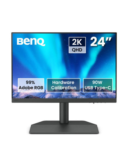Monitor benq sw242q 24.1 pulgadas 2k 60hz
