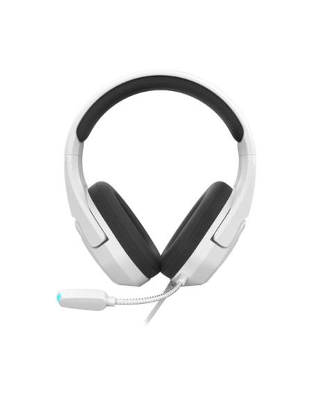 Auriculares gaming krom kopa usb blanco