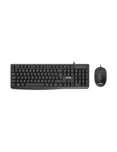 Teclado + raton nilox nxkme0012 negro
