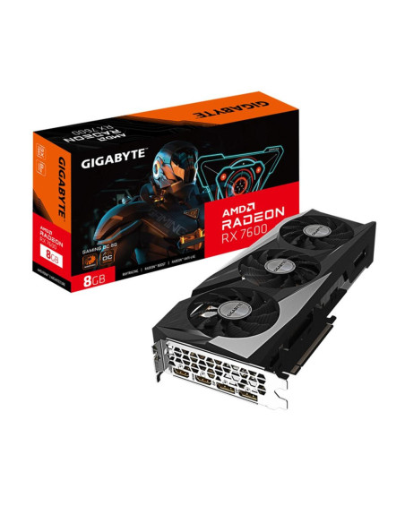 Tarjeta grafica gigabyte radeon rx 7600