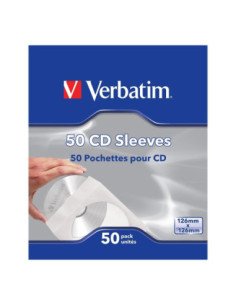 Fundas papel verbatim cd pack 50