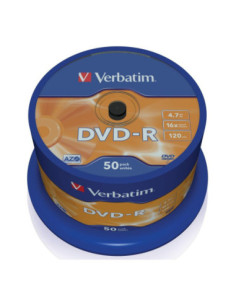 Verbatim dvd - r 4.7gb 16x tarrina 50