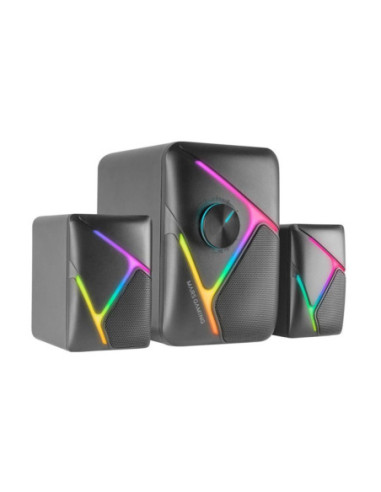 Altavoces mars gaming 2.1 ms - h21 negro