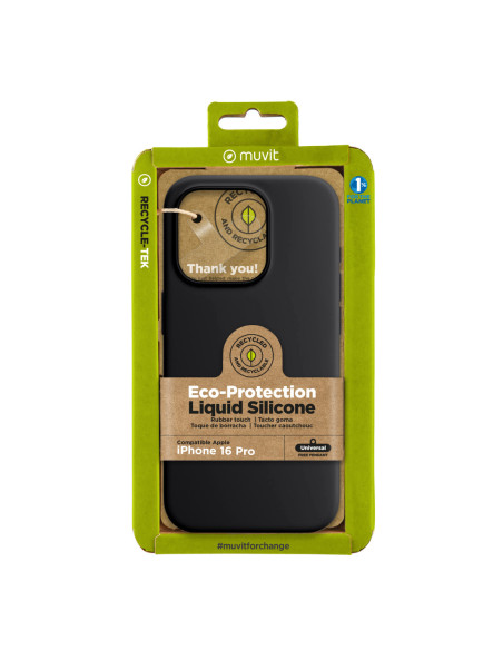 Funda muvit recycletek liquid silicone apple