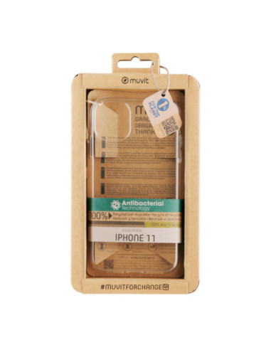 Funda muvit recycletek antibacteriana apple iphone