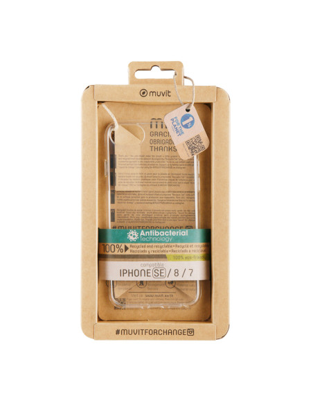 Funda muvit recycletek antibacteriana apple iphone