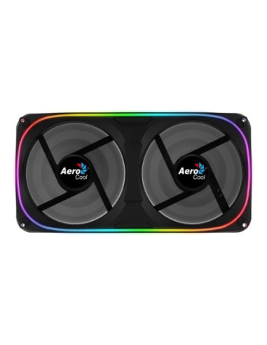 Ventilador caja dual aerocool astro argb