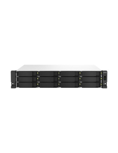 Servidor nas qnap ts - 1264u - rp - 8g 12 bahias