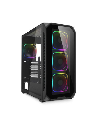 Caja ordenador gaming sharkoon ak5g rgb