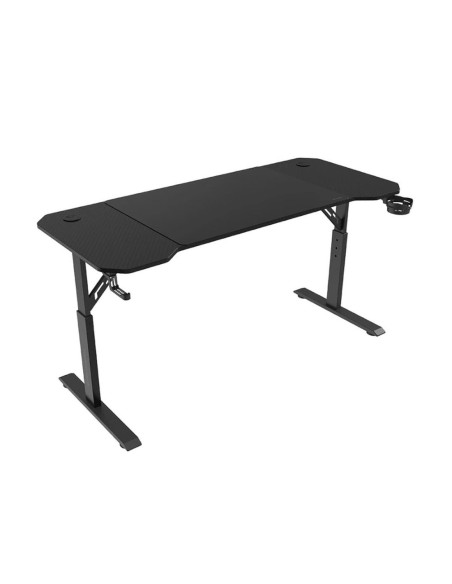 Mesa mars gaming ergo 140x60cm black