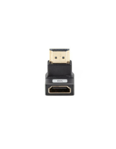 Adaptador hdmi 8k lanberg macho - hembra angulo