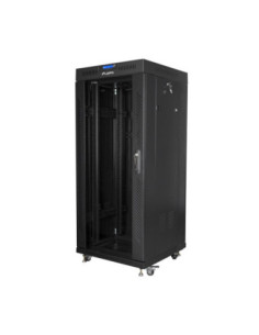 Armario lanberg 19 pulgadas 27u 600x600 negro