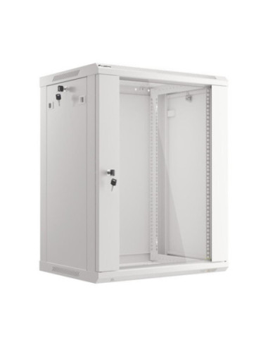 Armario lanberg 19 pulgadas 15u 600x450 gris