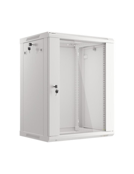 Armario lanberg 19 pulgadas 15u 600x450 gris