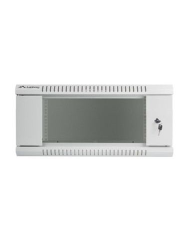 Armario lanberg 19 pulgadas 4u 600x600 gris