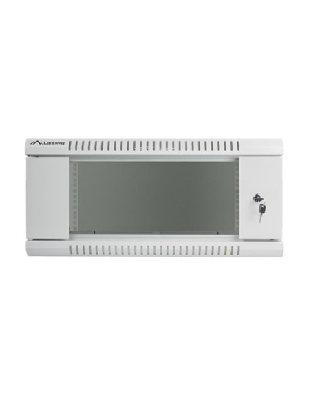 Armario lanberg 19 pulgadas 4u 600x600 gris