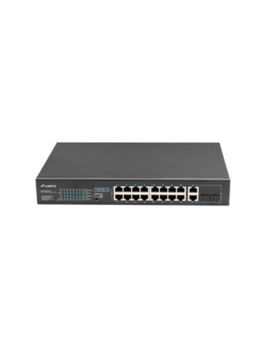Switch lanberg 18 puertos 100mb 16xpoe+