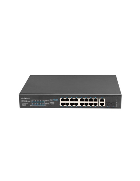Switch lanberg 18 puertos 100mb 16xpoe+