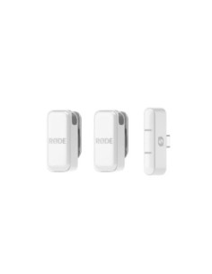 Microfono inalambrico rode micro c blanco
