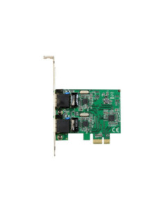 Tarjeta red startech 2 puertos ethernet