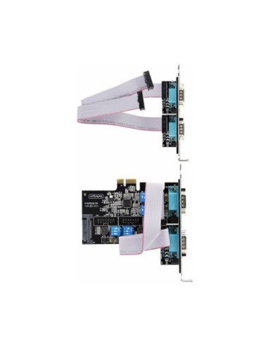 Tarjeta puertos startech ps74adf - serial - card 4x rs232