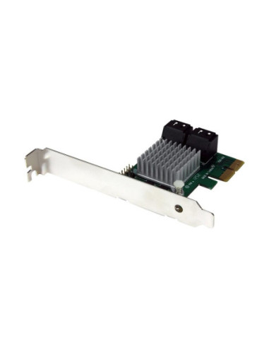 Tarjeta controladora pci express startech pexsat34rh