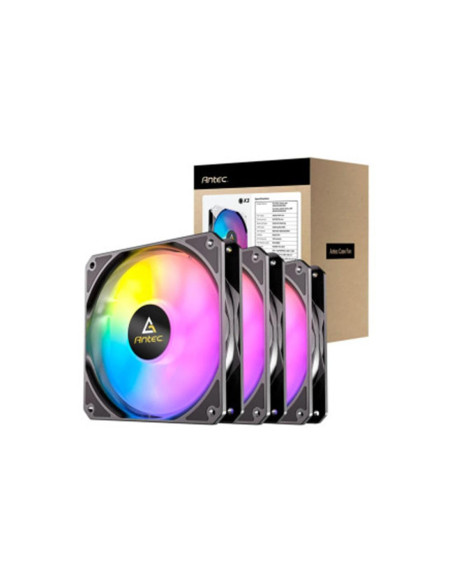 Ventilador cpu antec p12r argb 3x