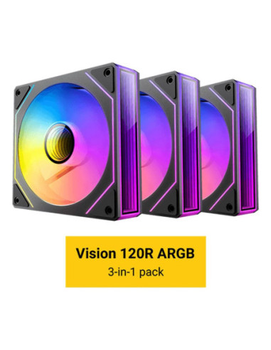 Ventilador caja antec vision 120r argb