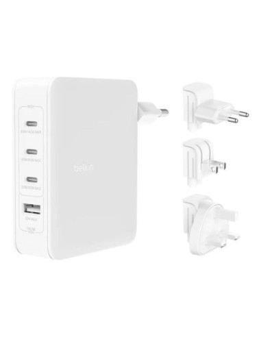 Cargador pared belkin wch014btwh 140w 3x